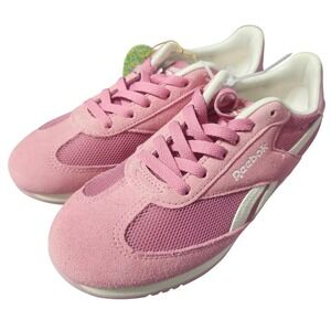 REEBOK Pink Fiori Low Profile Jogger Sneakers  Size 8.5 NWT